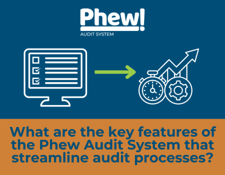 What are the key features of the Phew Audit System that streamline audit processes