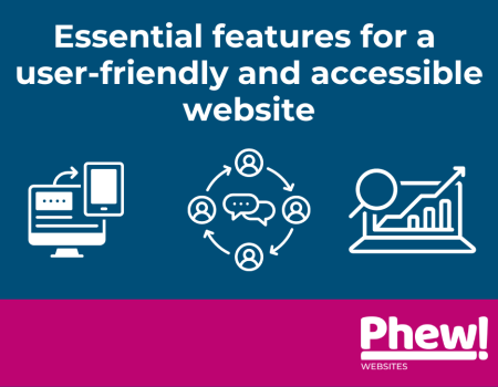 Essential features for a user-friendly and accessible website