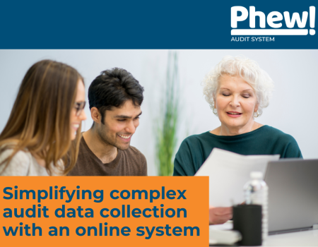 Simplifying complex audit data collection with an online system
